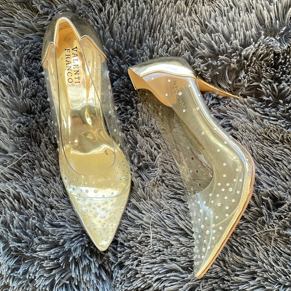 Valenti Franco clear pumps